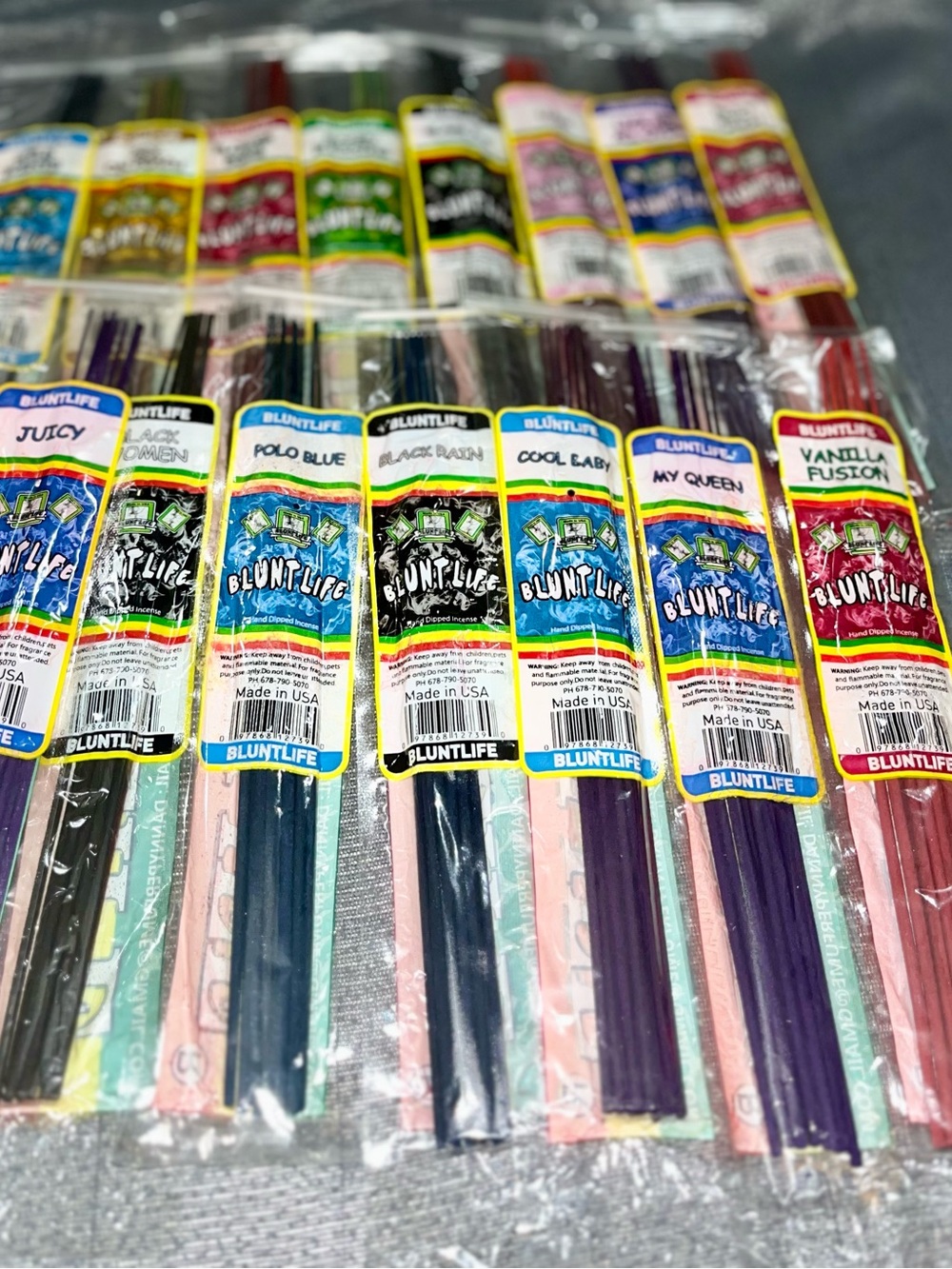 BluntLife Incense Sticks - 15 Pack Bundle